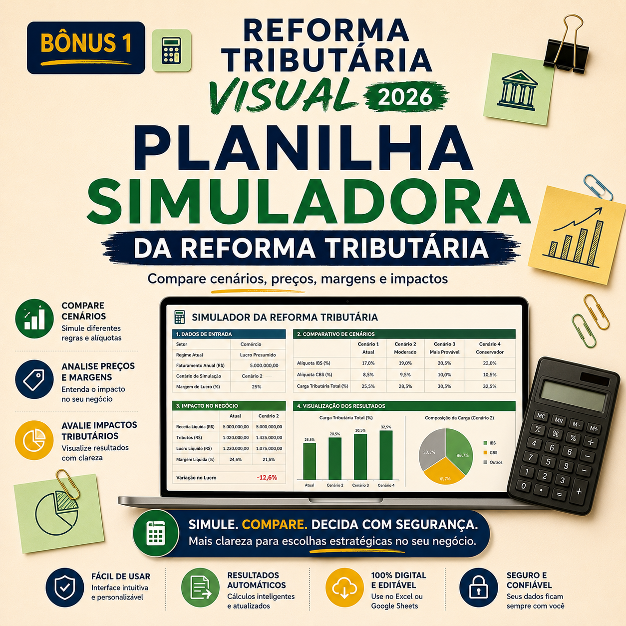 Planilha Simuladora da Reforma Tributária